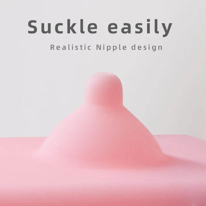 Silicone 600ml Silicone Pet Bionic Self Feeding Milk Bowl for Nursing - Simply Petastic