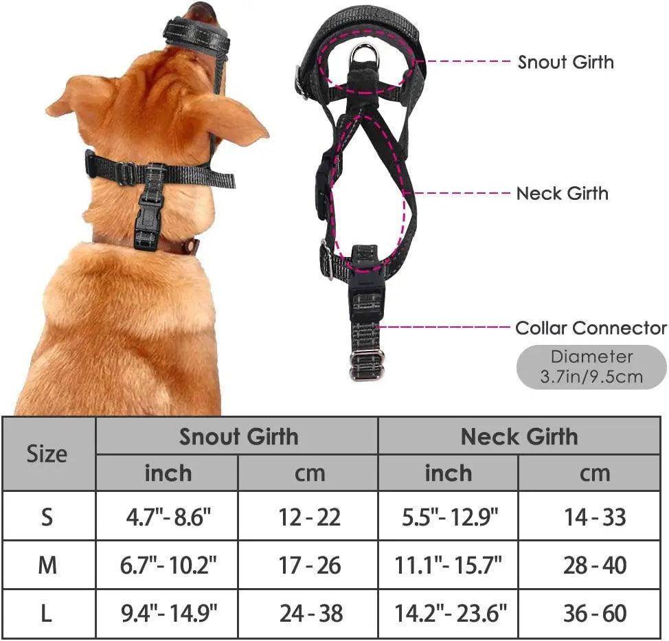 Adjustable Dog Muzzle for Safe, Calm Walks - Simply Petastic