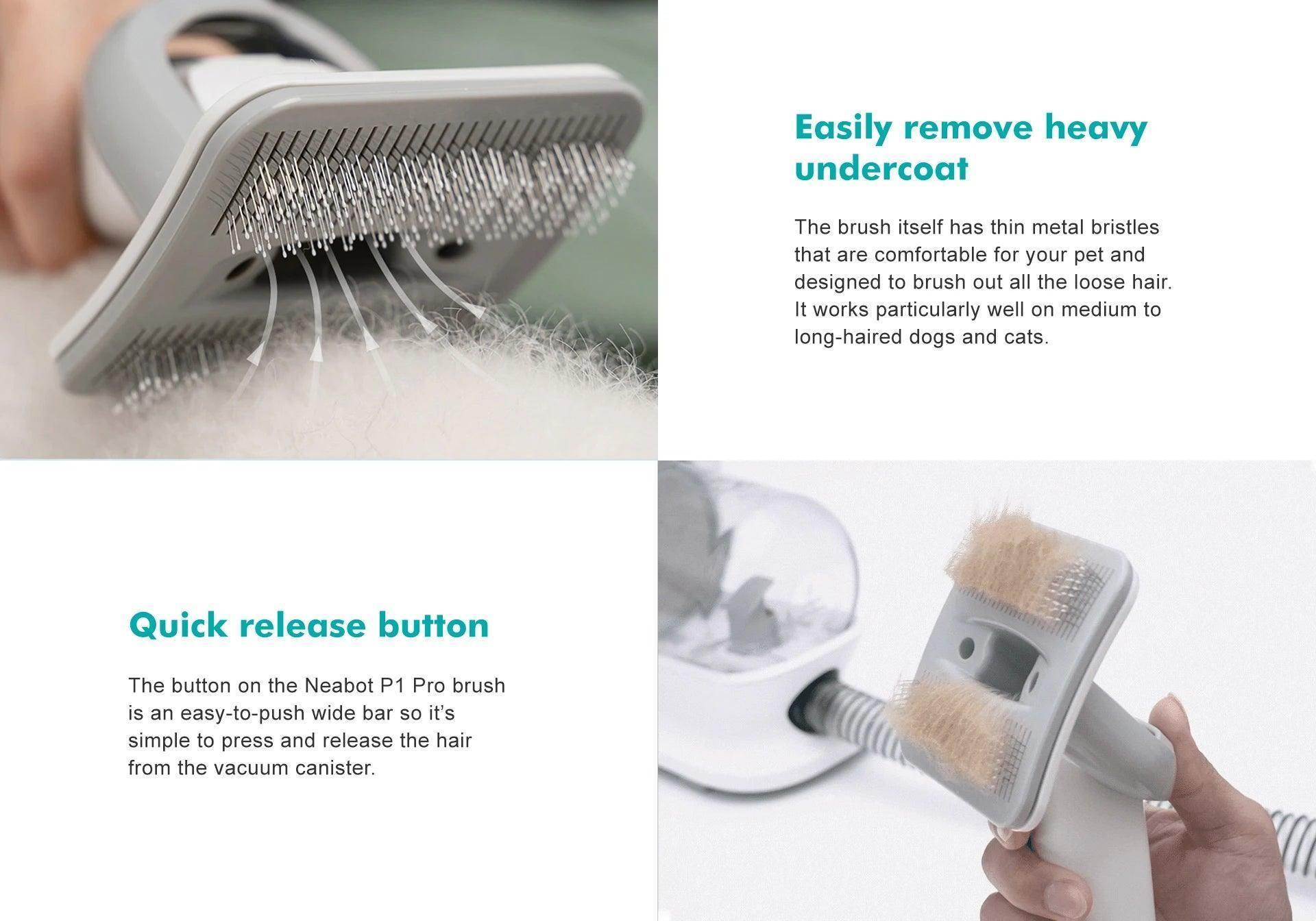 Neabot P1 Pro Innovative pet groom kit and hair cutter for dogs and cats - Simply Petastic