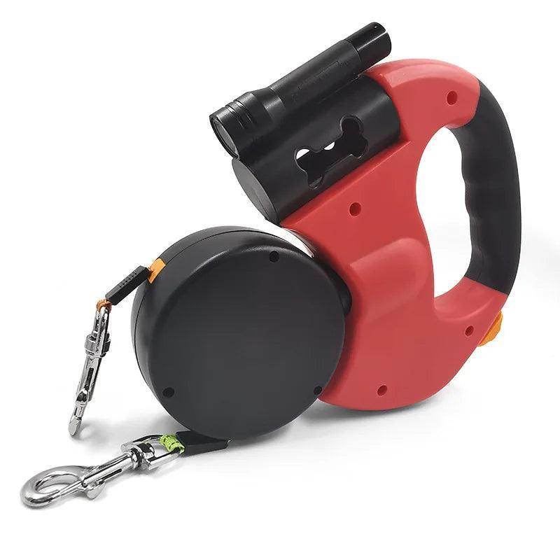 Retractable Pet Leash: Light & Waste Bags Included - Simply Petastic
