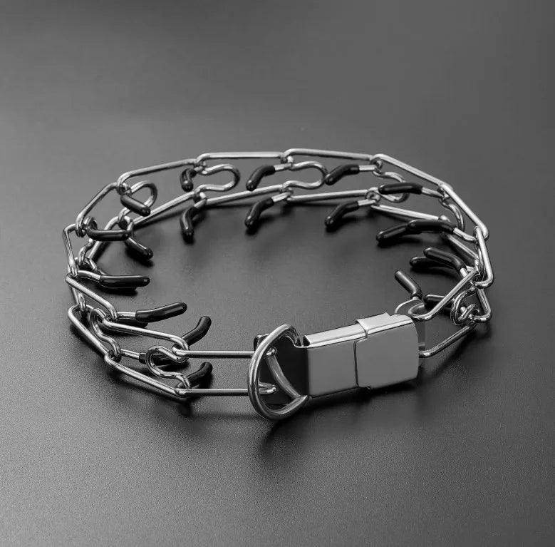 Train Your Dog with Pinch Training Stainless Steel Collars - Simply Petastic