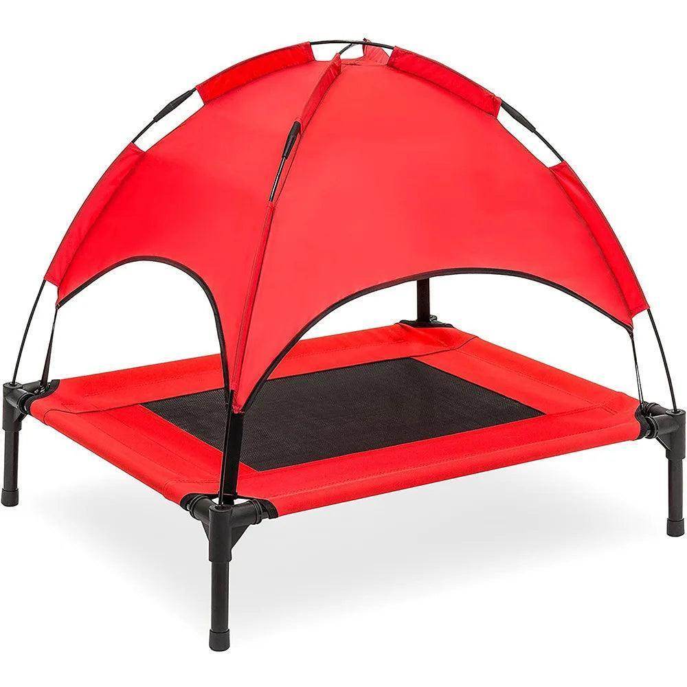 Outdoor Pet Bed Breathable Double Layer Pet Shade - Simply Petastic