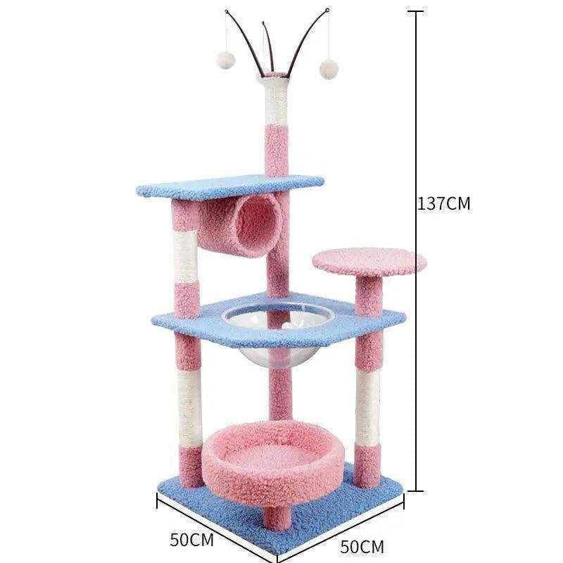 Luxury Multi Level Cat Tree - Simply Petastic