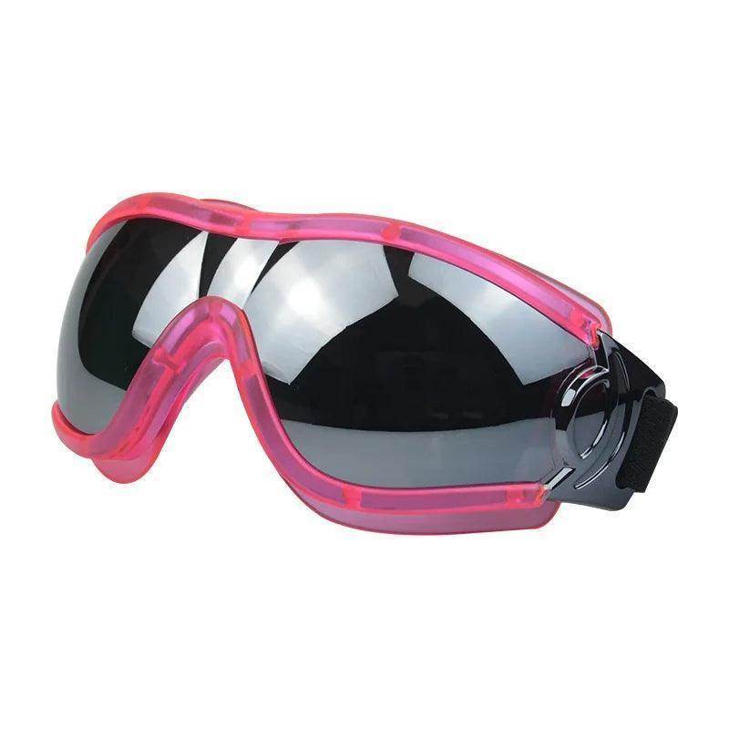 Dog UV, Wind, Dust, Snow, Proof Pet Glasses with Elastic Straps - Simply Petastic