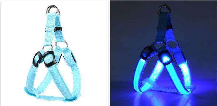 L.E.D. Glow Dog Harness - Simply Petastic
