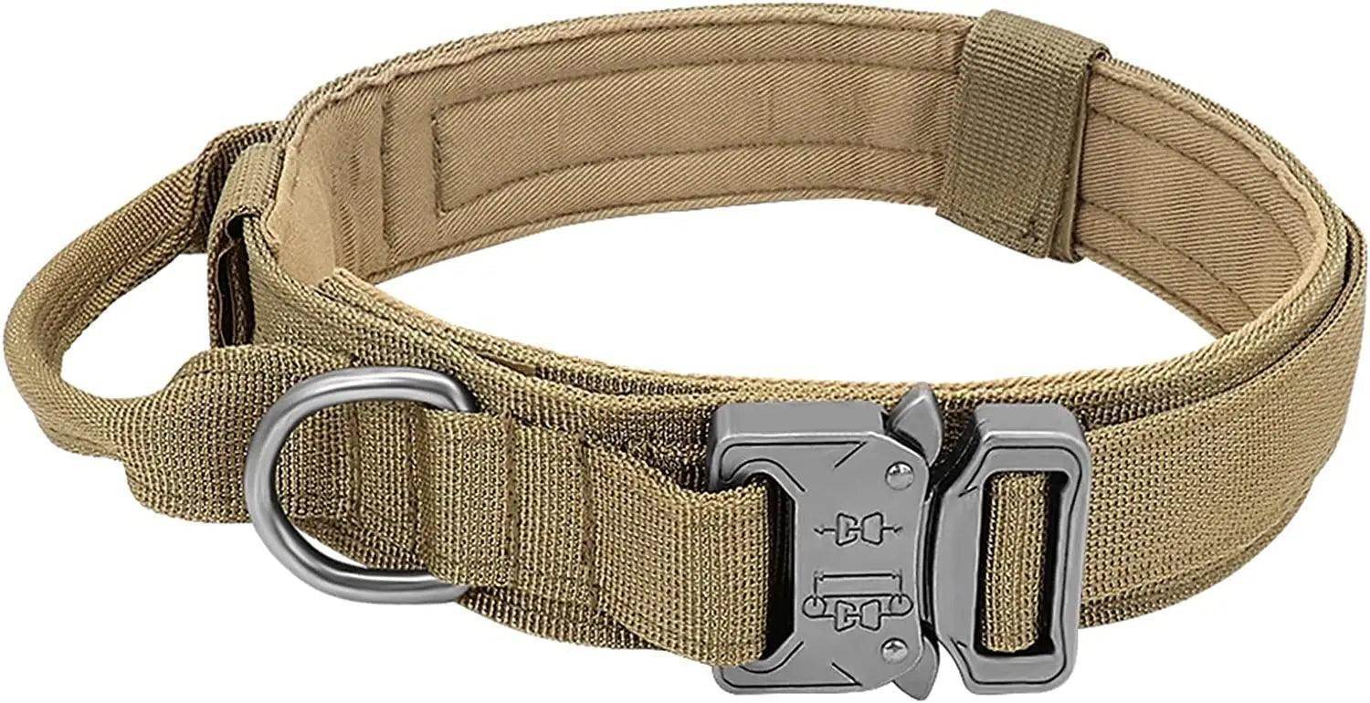 Retractable Quick Release Nylon Pet Outdoor Tactical Training Collar - Simply Petastic