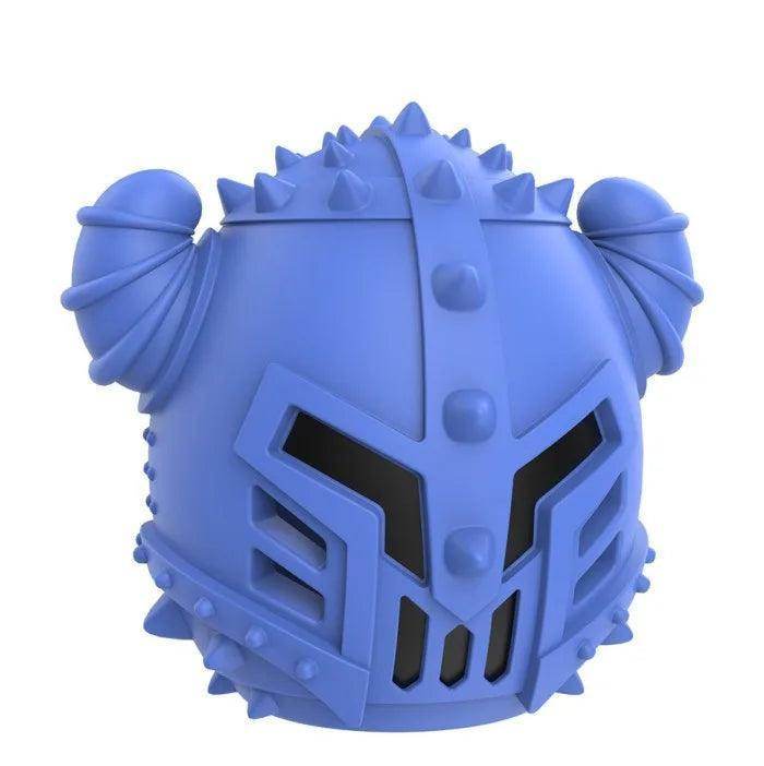 Kinyu Original Pet Supply Warrior Helmet Shape Dog Food Treat Dispenser Pet Dog Toy - Simply Petastic