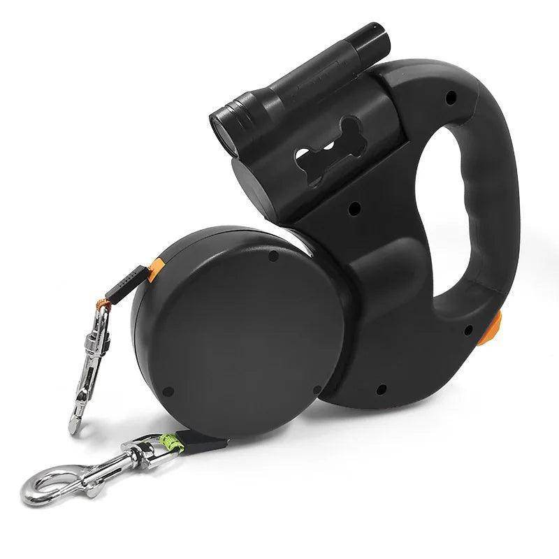 Retractable Pet Leash: Light & Waste Bags Included - Simply Petastic