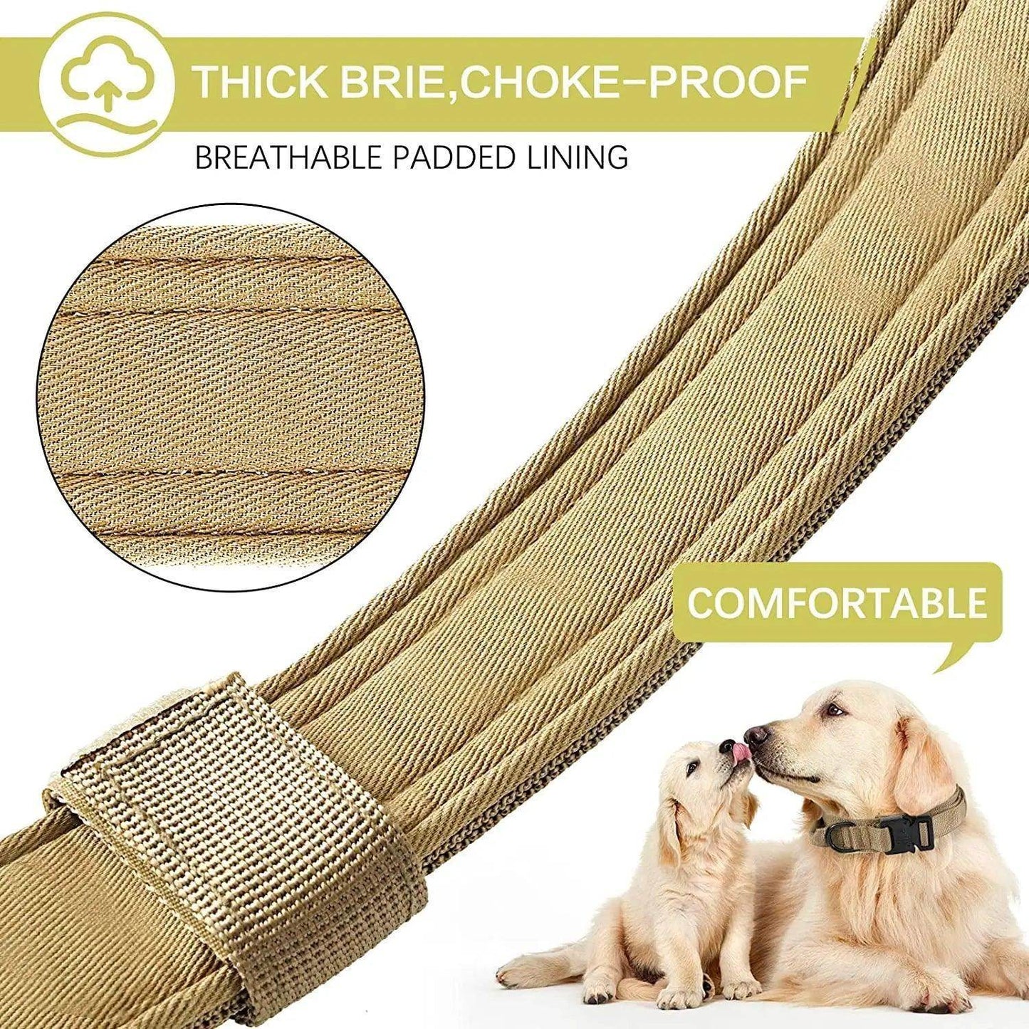 Retractable Quick Release Nylon Pet Outdoor Tactical Training Collar - Simply Petastic