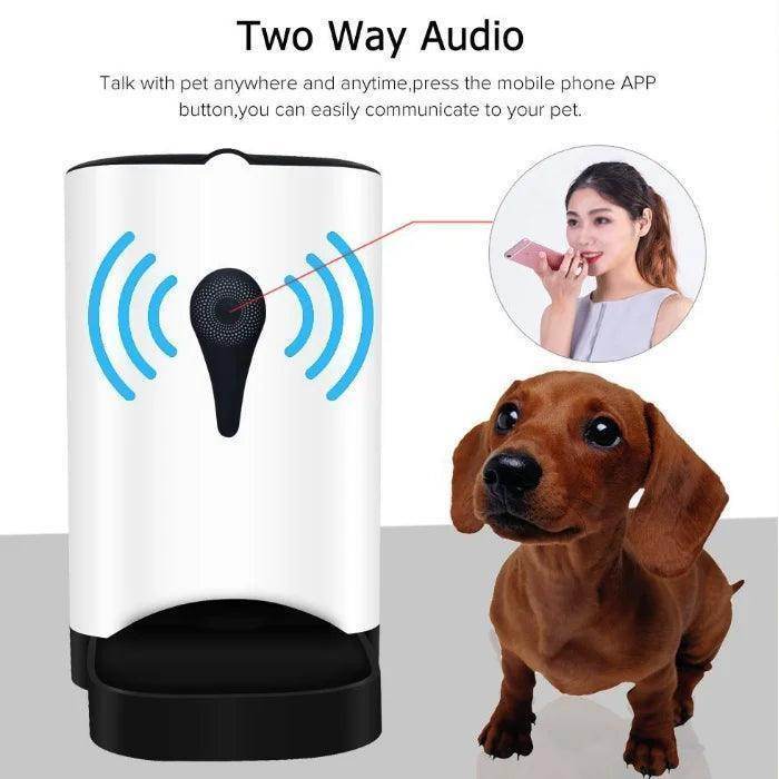 Wifi Remote Control Smart Automatic Pet Feeder - Simply Petastic