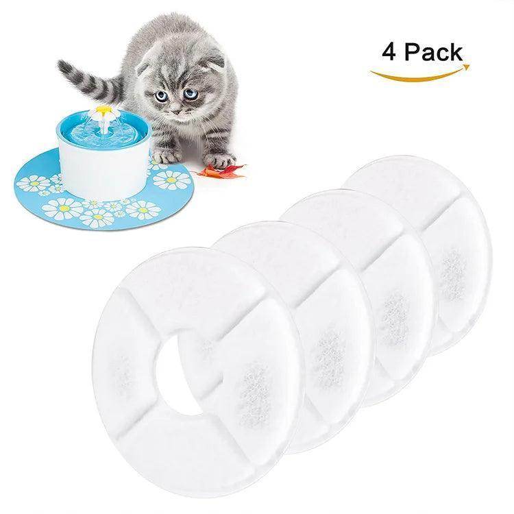 Pet Filter Water Fountain Activated Charcoal Loop Filtration Refills - Simply Petastic