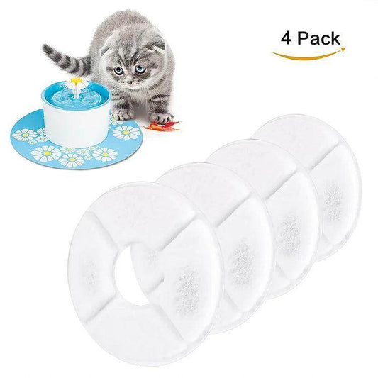 Pet Filter Water Fountain Activated Charcoal Loop Filtration Refills - Simply Petastic