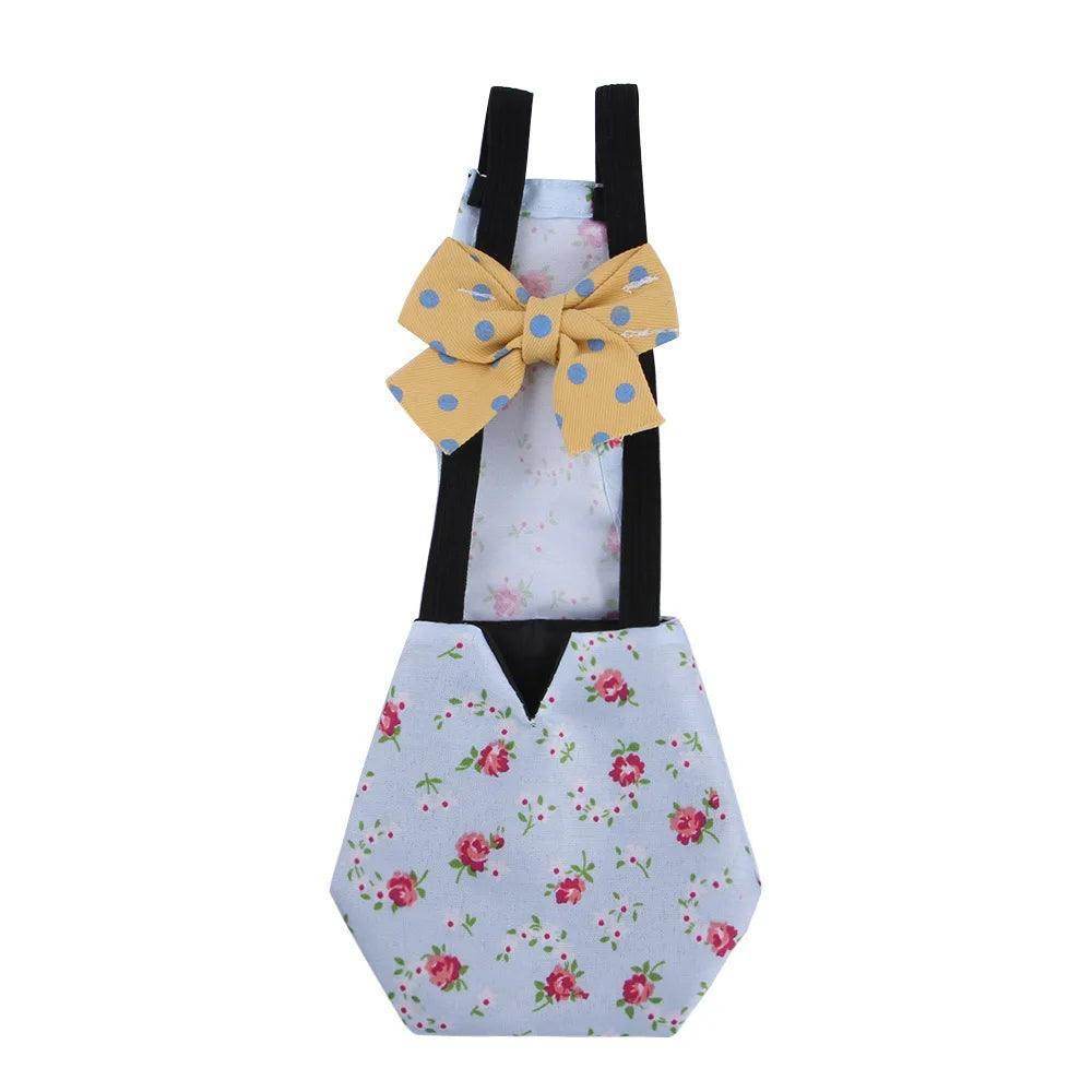 Polyester Unique Washable Cute Chicken Duck Goose Diaper With Bow Tie - Simply Petastic