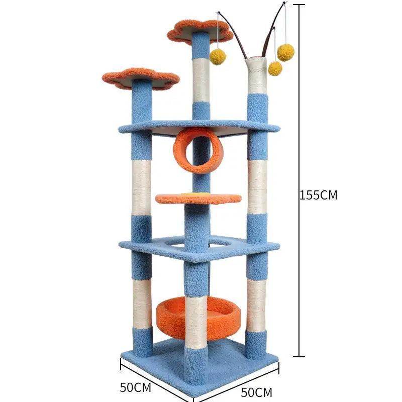 Luxury Multi Level Cat Tree - Simply Petastic