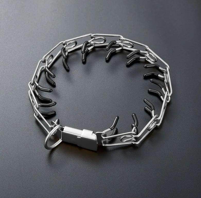 Train Your Dog with Pinch Training Stainless Steel Collars - Simply Petastic