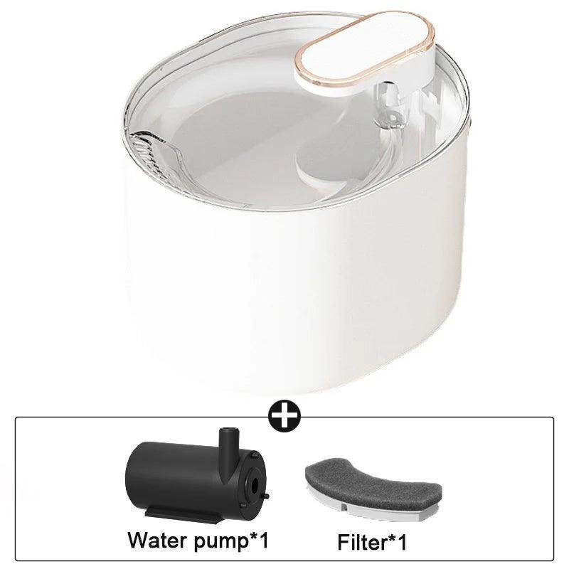Smart Pet Water Fountain with Loop Filtering - Simply Petastic