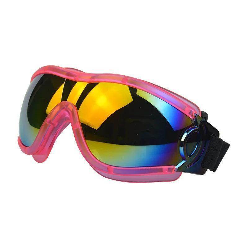 Dog UV, Wind, Dust, Snow, Proof Pet Glasses with Elastic Straps - Simply Petastic