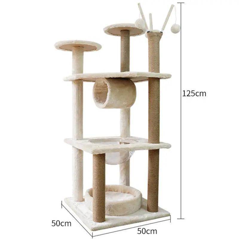 Luxury Multi Level Cat Tree - Simply Petastic
