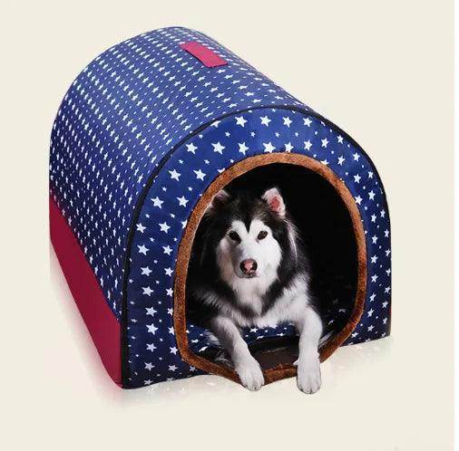 Portable Soft Foldable Warm Dog House - Simply Petastic