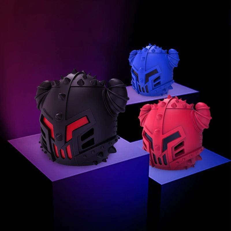 Kinyu Original Pet Supply Warrior Helmet Shape Dog Food Treat Dispenser Pet Dog Toy - Simply Petastic