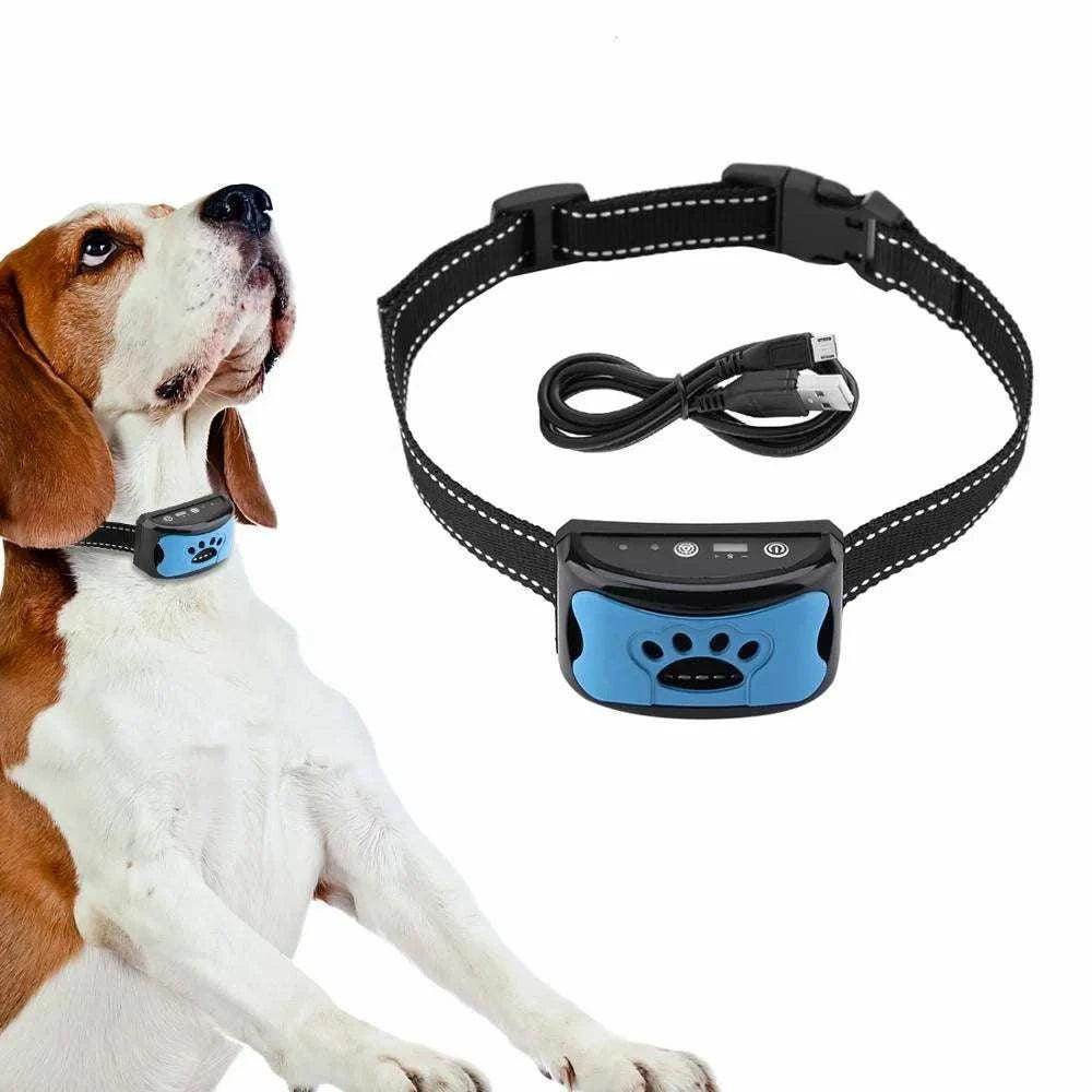Control Your Dog's Barking with Shock and Vibration Collar - Simply Petastic