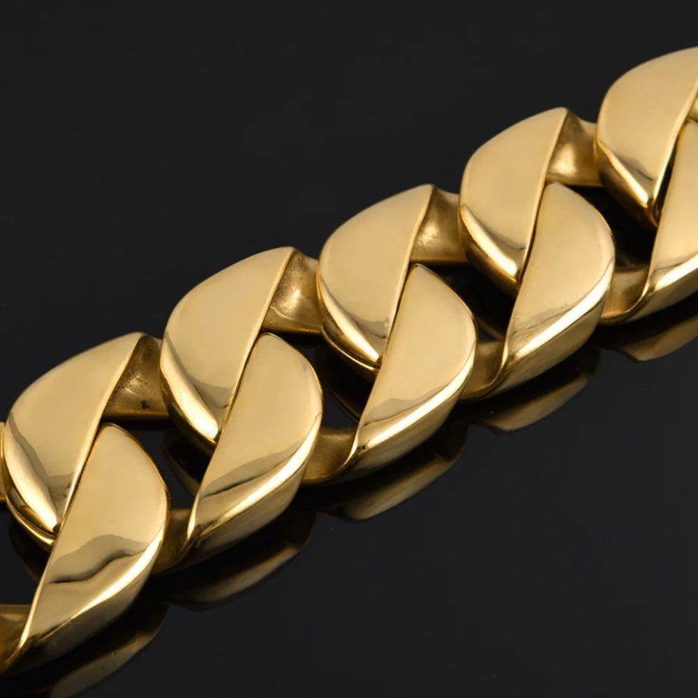 Stylish Gold Titanium Chains for Your Dog's Daily Walks - Simply Petastic