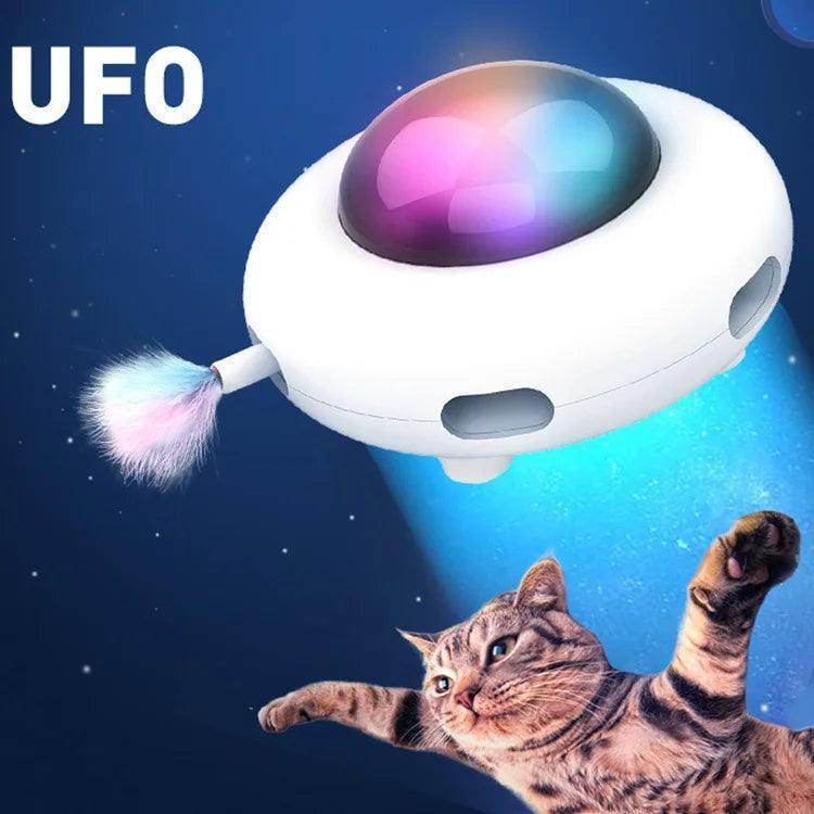 Smart USB Charging UFO Cat Toy - Simply Petastic