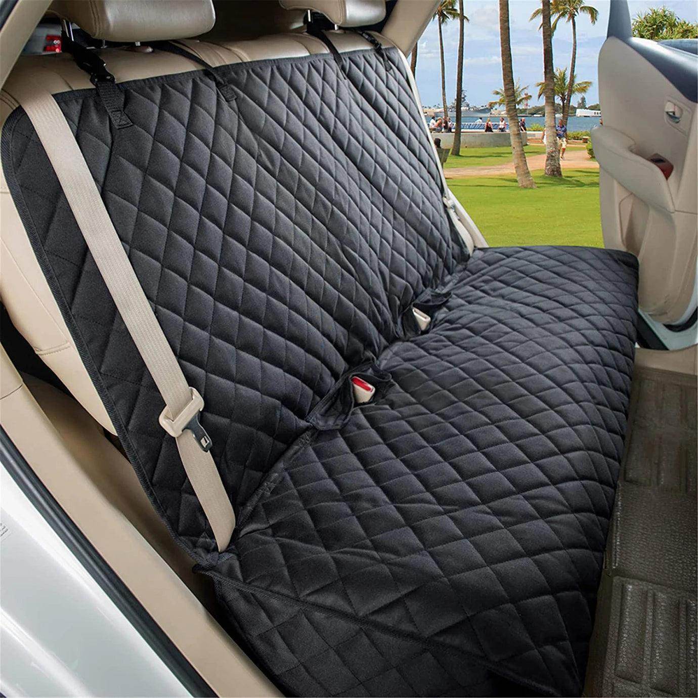 Quilted Waterproof Non-Slip Bench Car Seat Cover - Simply Petastic