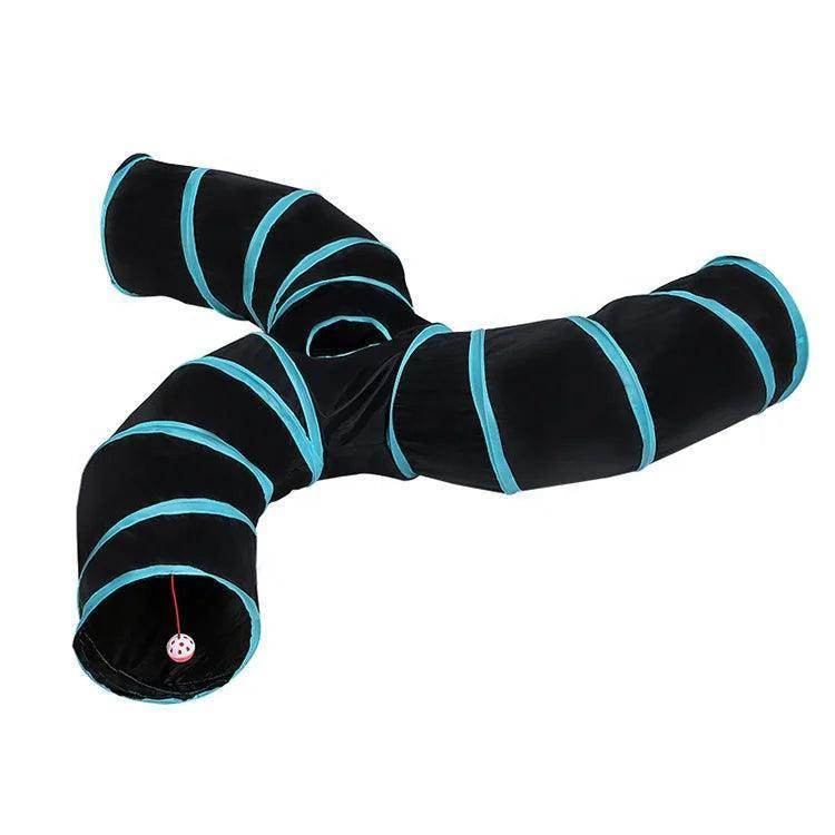 Innovative Collapsible S-Shaped Cat Tunnel - Simply Petastic