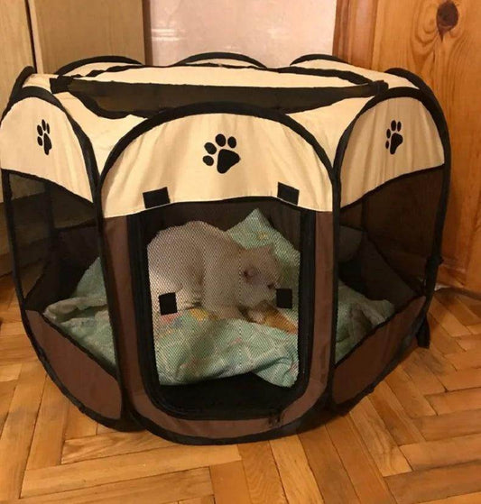 Flat Pack Dog Kennel Cat Enclosure Outdoor Accessories - Simply Petastic