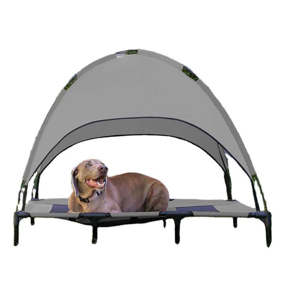 Outdoor Pet Bed Breathable Double Layer Pet Shade - Simply Petastic